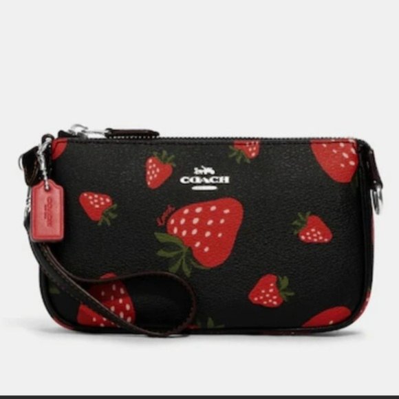 SOLD - COACH Nolita 19 With Strawberry Pattern, NWT - Picture 8 of 9